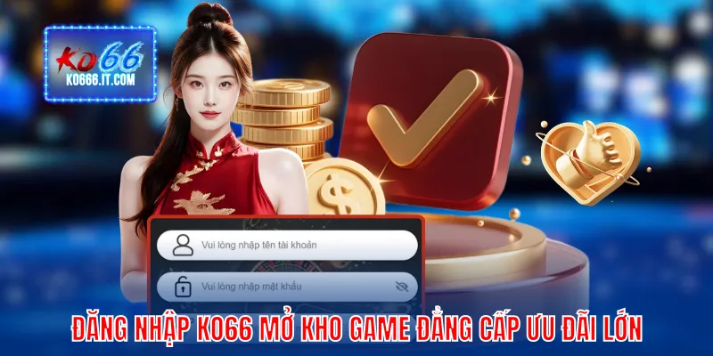 đăng nhập KO66